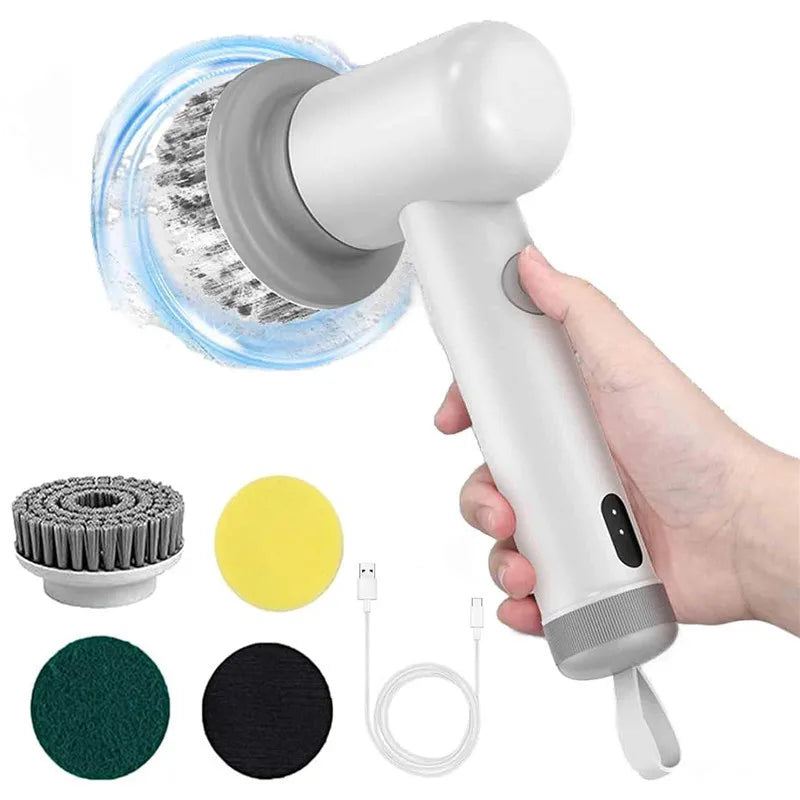 Wireless Multifunction Spin Power Scrubber