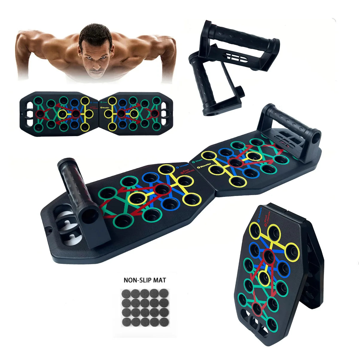  Home Workout Multi-Function Push up Bar 