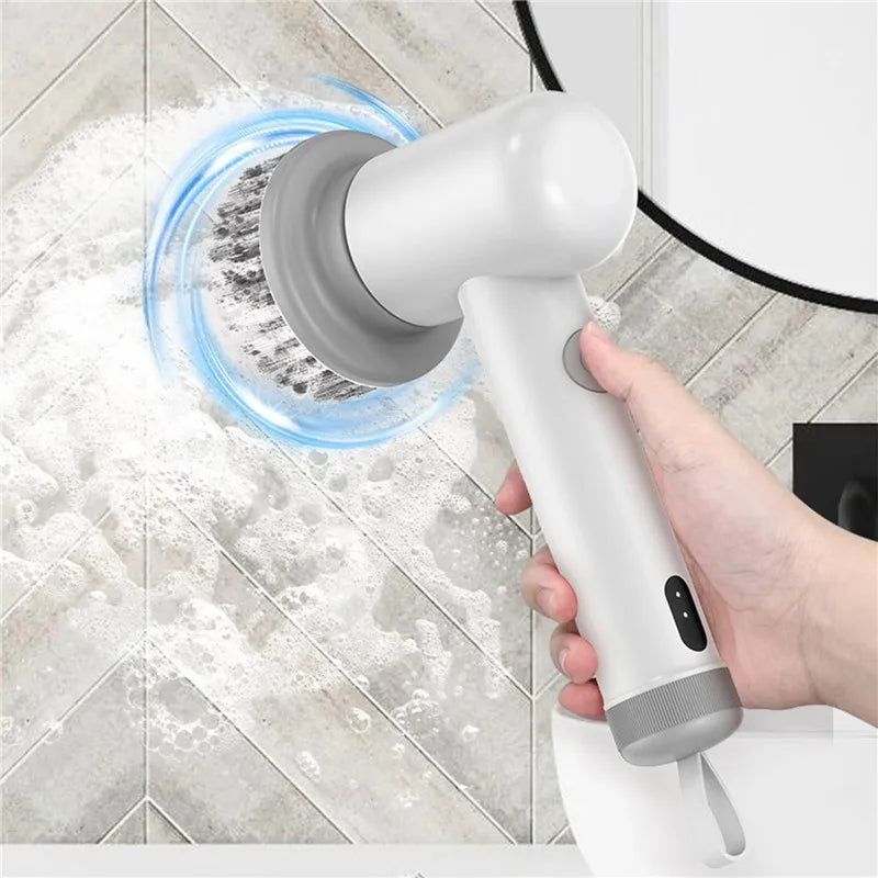 Wireless Multifunction Spin Power Scrubber