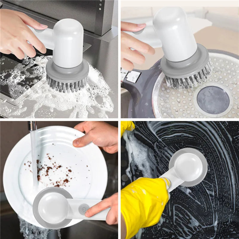 Wireless Multifunction Spin Power Scrubber